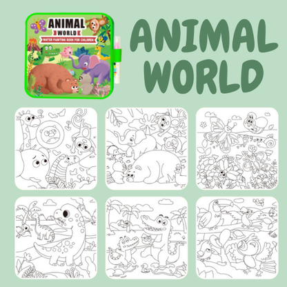 🌈 Glintura™ Magic Water Coloring Book