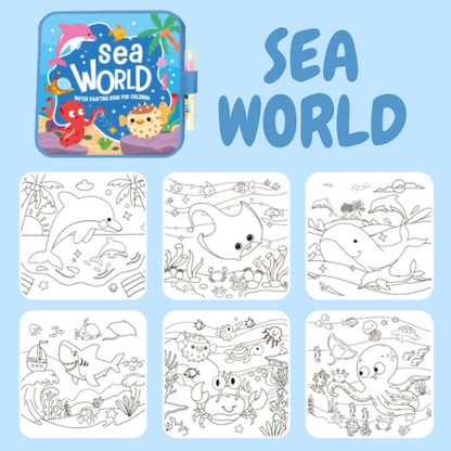 🌈 Glintura™ Magic Water Coloring Book