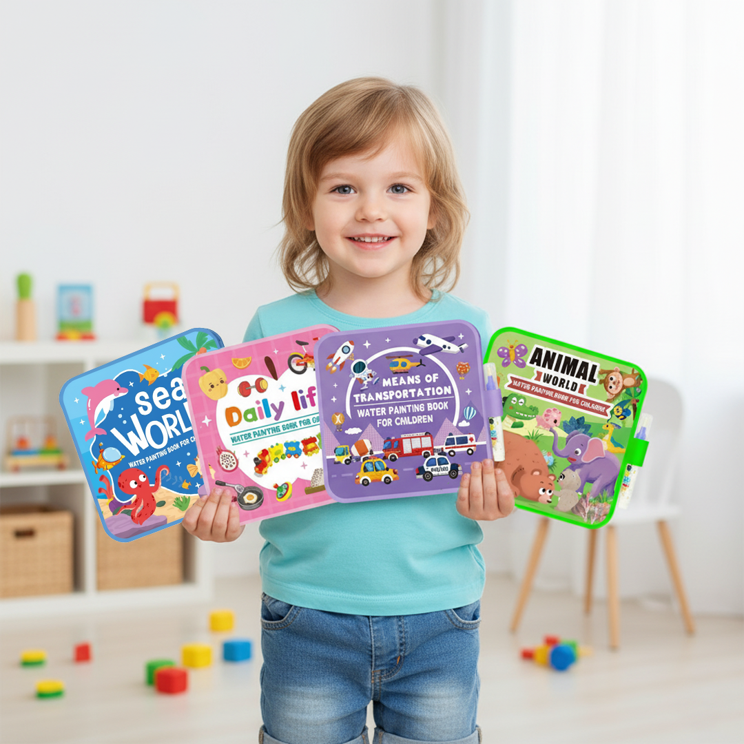 🌈 Glintura™ Magic Water Coloring Book