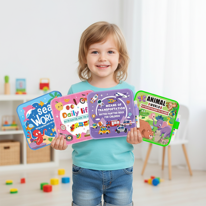 🌈 Glintura™ Magic Water Coloring Book